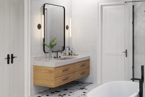 Interior - Master Bathroom for Farmhouse House Plan #119-449 - 3 bed, 3 bath