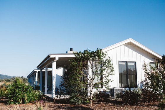 Exterior - Front Elevation 1 for Ranch House Plan #888-16 - 2 bed, 2 bath