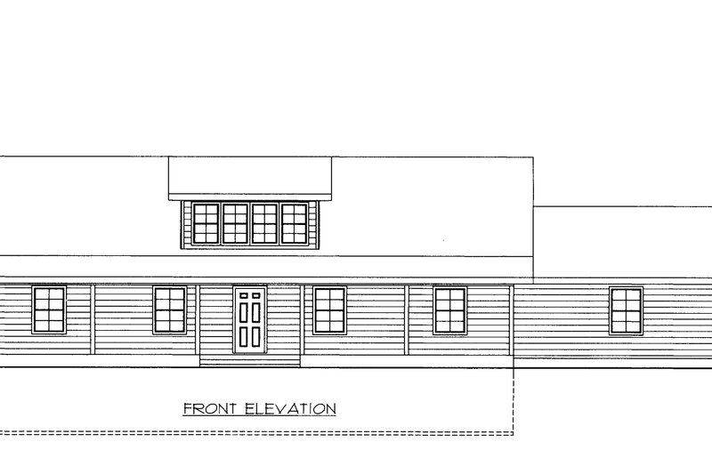 Home Plan - Exterior - Front Elevation 3 for Bungalow House Plan #117-946 - 2 bed, 2 bath