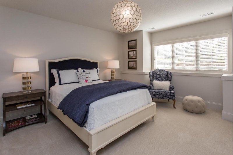 Home Plan - Interior - Bedroom for Farmhouse House Plan #70-1549 - 4 bed, 3 bath