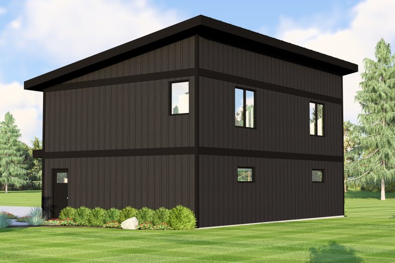 Dream House Plan - Exterior - Other Elevation 2 for Modern House Plan #1064-378 - 2 bed, 1 bath