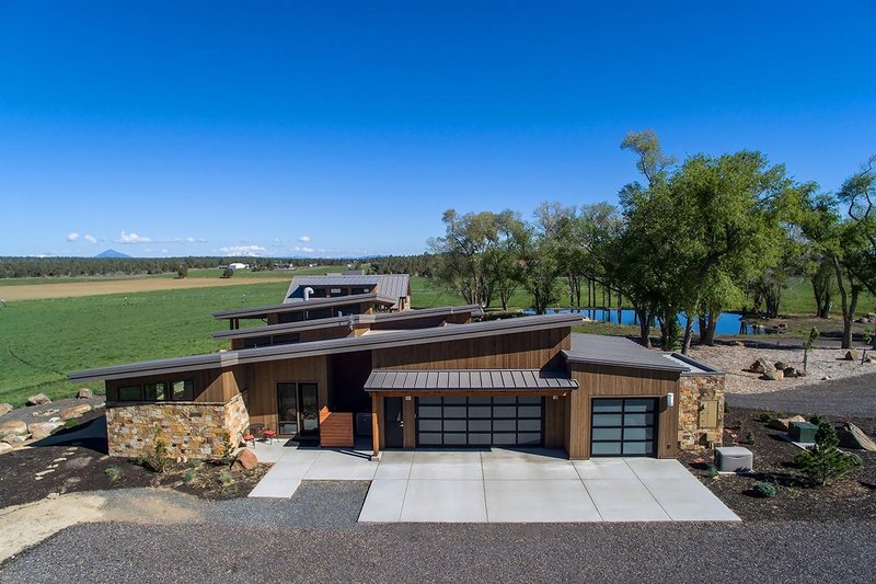 Architectural House Design - Left Side