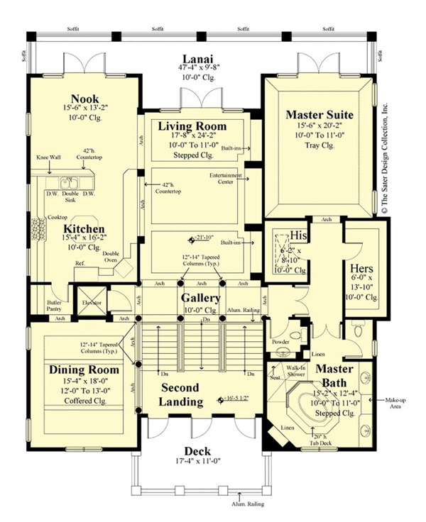 Home Plan - European Floor Plan - Upper Floor Plan #930-505