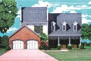 Traditional Style House Plan - 3 Beds 2.5 Baths 2459 Sq/Ft Plan #45-359 