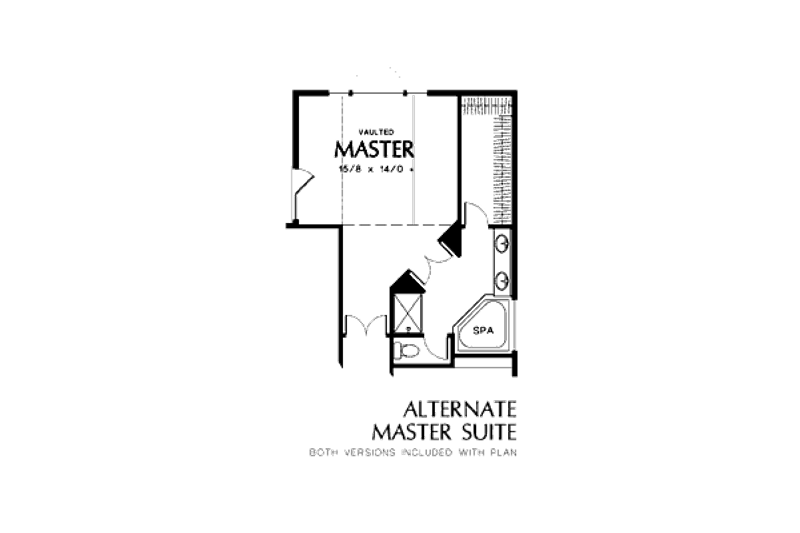 Home Plan - Floor Plan - Other Floor for Traditional House Plan #48-418 - 3 bed, 2.5 bath