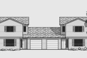 Traditional Style House Plan - 2 Beds 1.5 Baths 2022 Sq/Ft Plan #303-371 