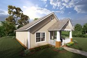 Cottage Style House Plan - 2 Beds 2 Baths 1147 Sq/Ft Plan #513-2084 