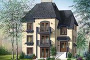 European Style House Plan - 3 Beds 1 Baths 3765 Sq/Ft Plan #25-303 