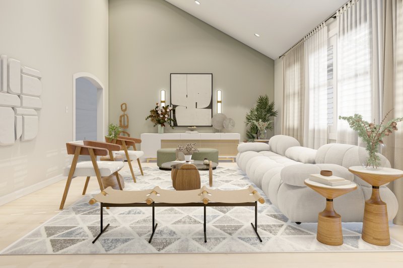House Design - Interior - Family Room for Country House Plan #1060-253 - 3 bed, 2 bath
