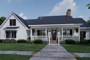 Farmhouse Style House Plan - 4 Beds 3 Baths 2192 Sq/Ft Plan #120-263 