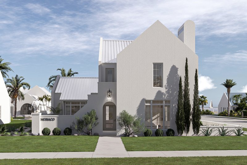House Blueprint - Exterior - Other Elevation for Beach House Plan #455-760 - 3 bed, 2.5 bath