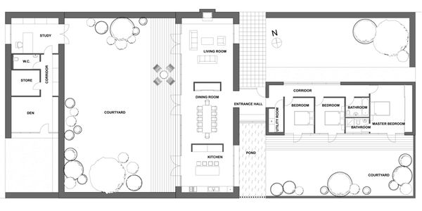 Ranch Floor Plan - Main Floor Plan #520-9