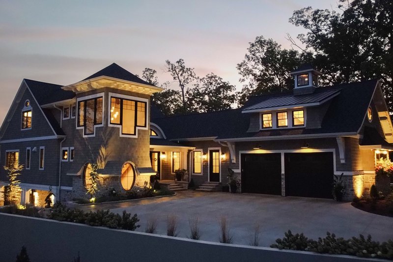 Architectural House Design - Exterior - Front Elevation 4 for Cottage House Plan #928-404 - 3 bed, 3 bath