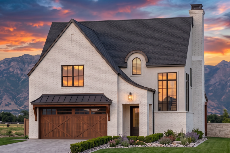 Architectural House Design - Exterior - Front Elevation 6 for Cottage House Plan #1096-211 - 4 bed, 3.5 bath
