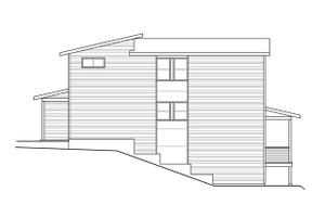 Exterior - Other Elevation for Modern House Plan #124-1282 - 3 bed, 2.5 bath