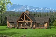 Cabin Style House Plan - 3 Beds 2.5 Baths 2943 Sq/Ft Plan #932-288 