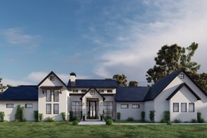 Home Plan - Contemporary Exterior - Front Elevation Plan #1110-18