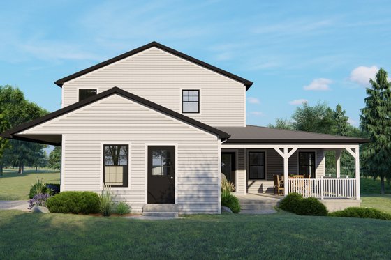 Exterior - Other Elevation for Traditional House Plan #1064-180 - 5 bed, 2.5 bath