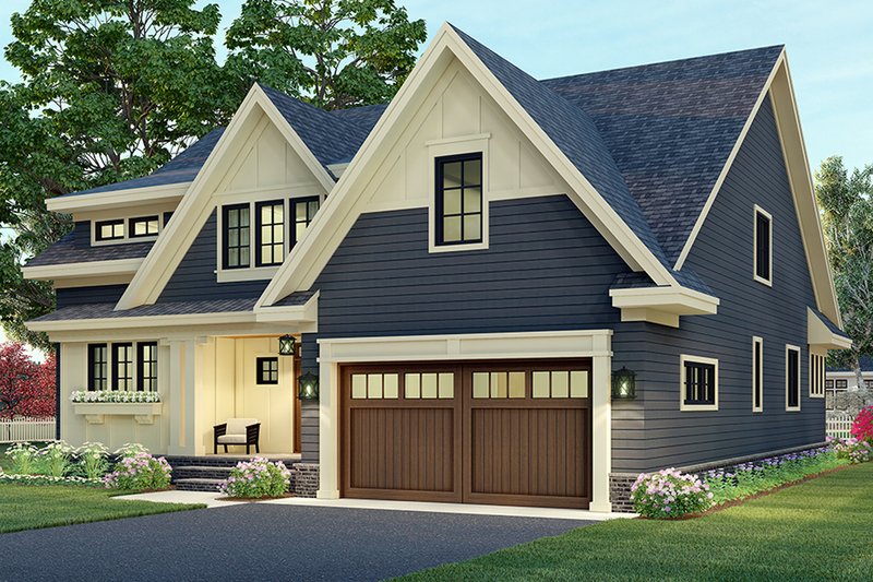 Craftsman Style House Plan - 4 Beds 3.5 Baths 3249 Sq/Ft Plan #51-1174 ...