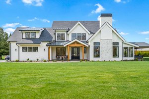 Home Plan - Farmhouse Exterior - Front Elevation Plan #1070-113