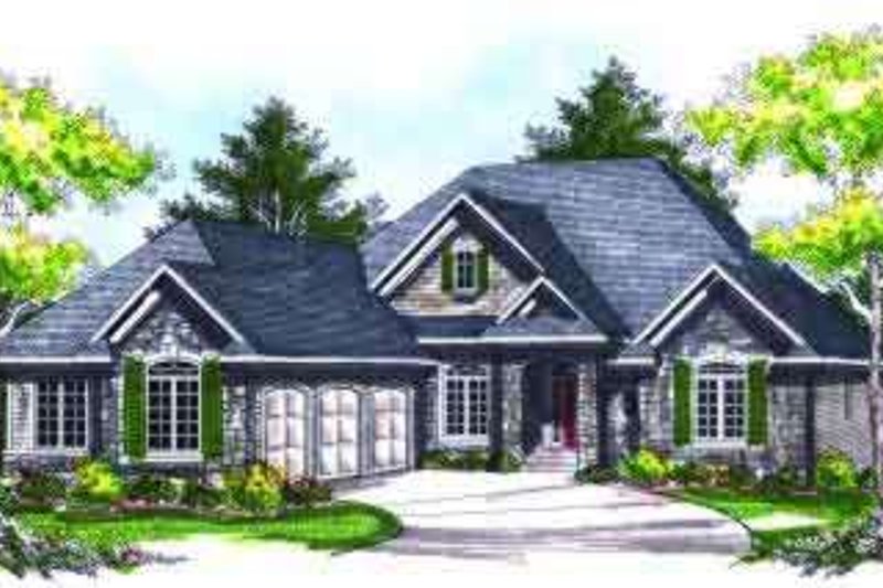 Home Plan - European Photo Plan #70-729
