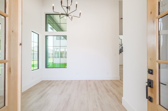 Interior - Entry for Farmhouse House Plan #935-21 - 4 bed, 4 bath