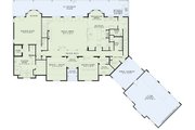 European Style House Plan - 4 Beds 5.5 Baths 5100 Sq/Ft Plan #17-2437 