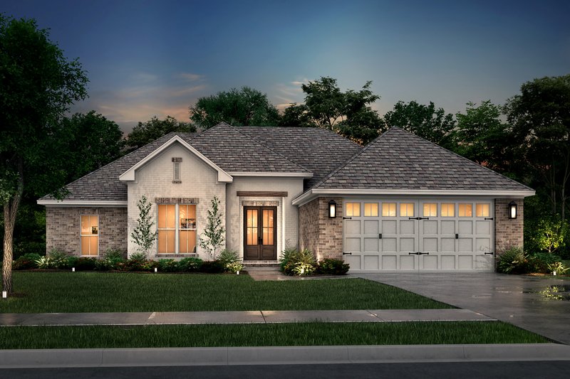 Dream House Plan - Ranch Exterior - Front Elevation Plan #430-303