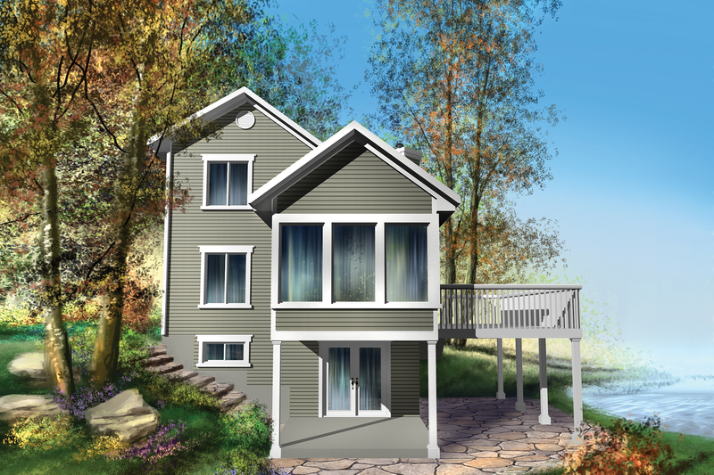 Dream House Plan - Country Exterior - Front Elevation Plan #25-4746