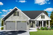 Cottage Style House Plan - 3 Beds 2 Baths 1725 Sq/Ft Plan #406-9660 