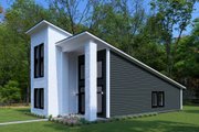 Modern Style House Plan - 4 Beds 3 Baths 1746 Sq/Ft Plan #513-2289 