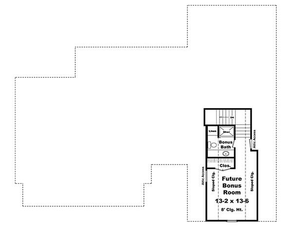 House Plan Design - Craftsman Floor Plan - Other Floor Plan #21-289