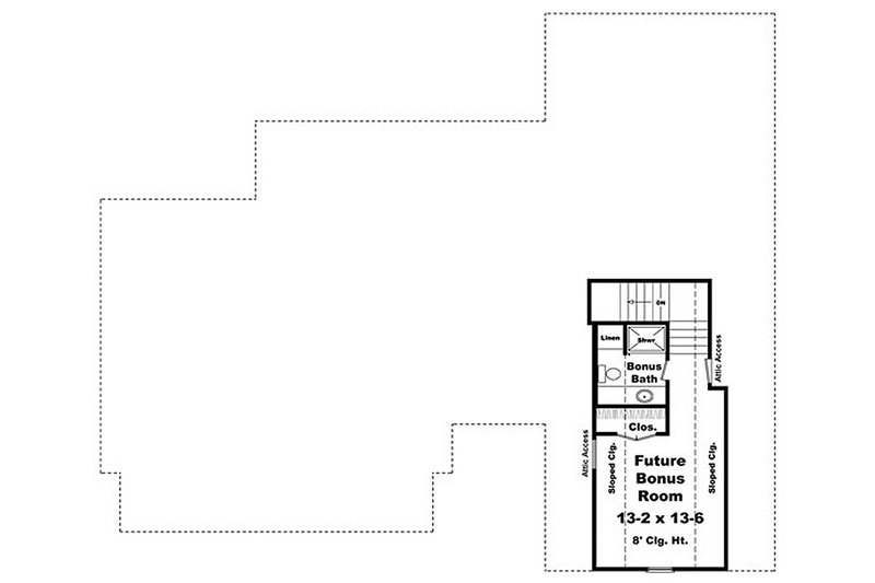 Home Plan - Floor Plan - Other Floor for Craftsman House Plan #21-289 - 3 bed, 2.5 bath