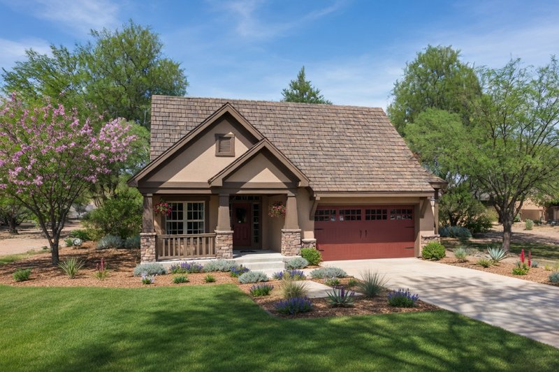 Home Plan - Cottage Exterior - Front Elevation Plan #20-2349