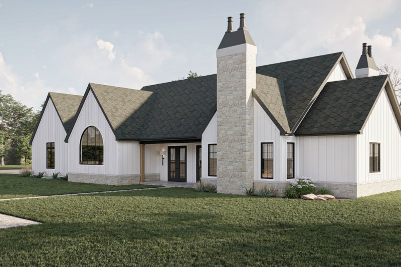 Home Plan - Exterior - Other Elevation for Cottage House Plan #455-299 - 3 bed, 2.5 bath