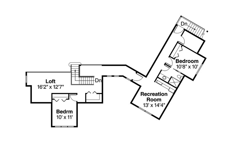 House Plan Design - Floor Plan - Other Floor for Craftsman House Plan #124-979 - 4 bed, 3 bath
