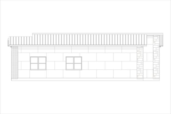 Exterior - Other Elevation 3 for Modern House Plan #1127-17 - 3 bed, 2.5 bath