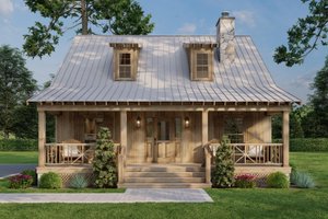 Farmhouse Exterior - Other Elevation Plan #17-2019