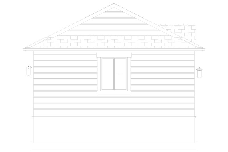 House Plan Design - Exterior - Other Elevation for Traditional House Plan #1060-121, 0 bath