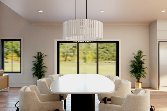 Interior - Dining Room for Barndominium House Plan #1064-303 - 4 bed, 3.5 bath