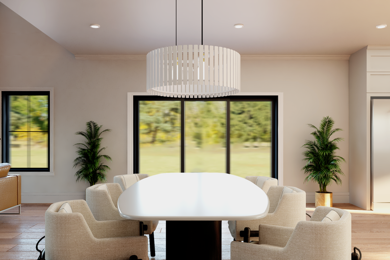 Dream House Plan - Interior - Dining Room for Barndominium House Plan #1064-303 - 4 bed, 3.5 bath
