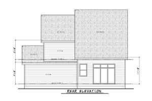 Exterior - Other Elevation 1 for Craftsman House Plan #20-2485 - 4 bed, 3.5 bath