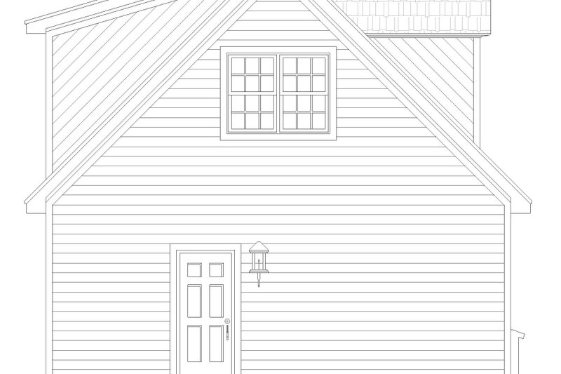 Dream House Plan - Exterior - Other Elevation for Contemporary House Plan #932-931, 0 bath