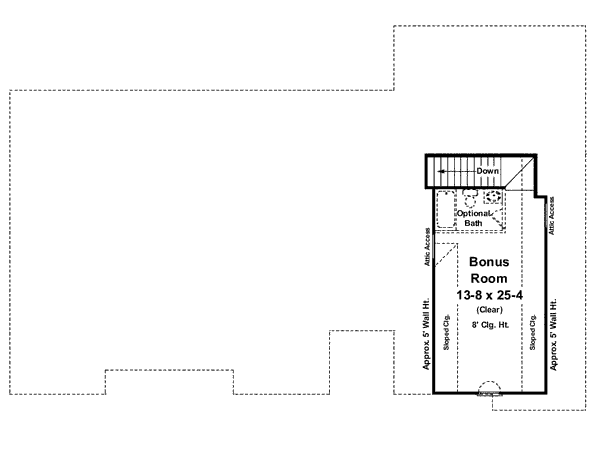 Dream House Plan - Traditional Floor Plan - Other Floor Plan #21-251