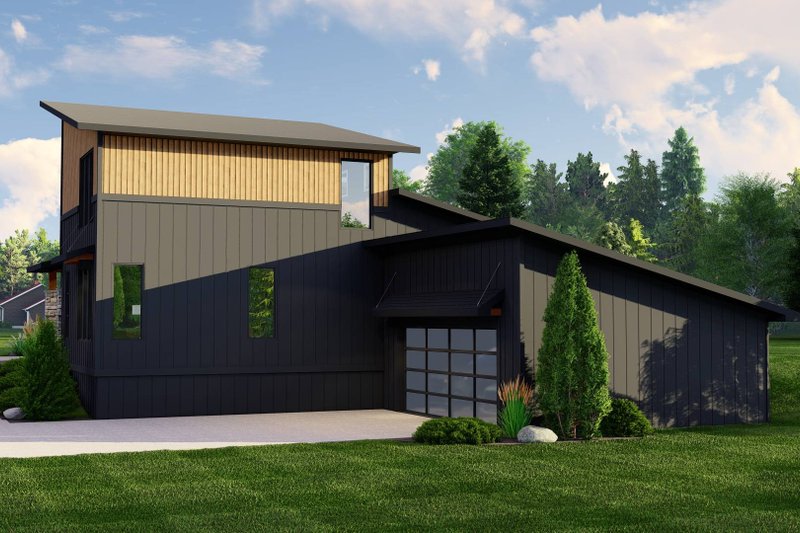 Home Plan - Exterior - Other Elevation for Contemporary House Plan #1064-247 - 3 bed, 2.5 bath