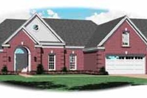 Traditional Exterior - Front Elevation Plan #81-313