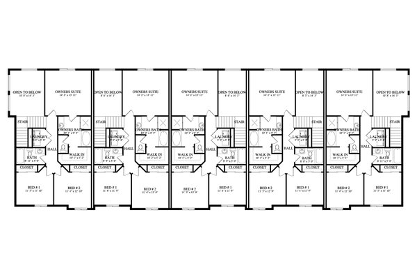 Dream House Plan - Craftsman Floor Plan - Upper Floor Plan #1060-314