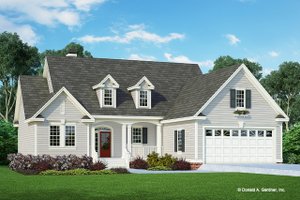 Country Exterior - Front Elevation Plan #929-747