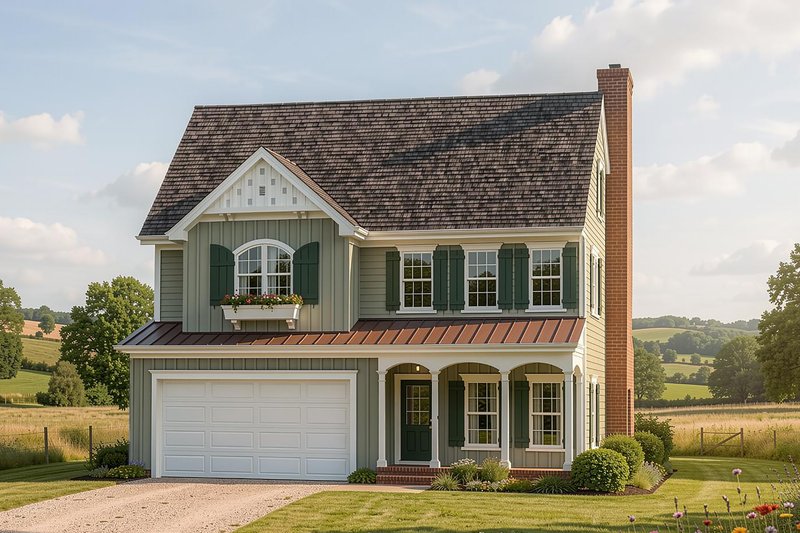 Dream House Plan - Traditional Photo Plan #137-362