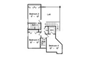 Mediterranean Style House Plan - 4 Beds 3.5 Baths 2861 Sq/Ft Plan #417-342 